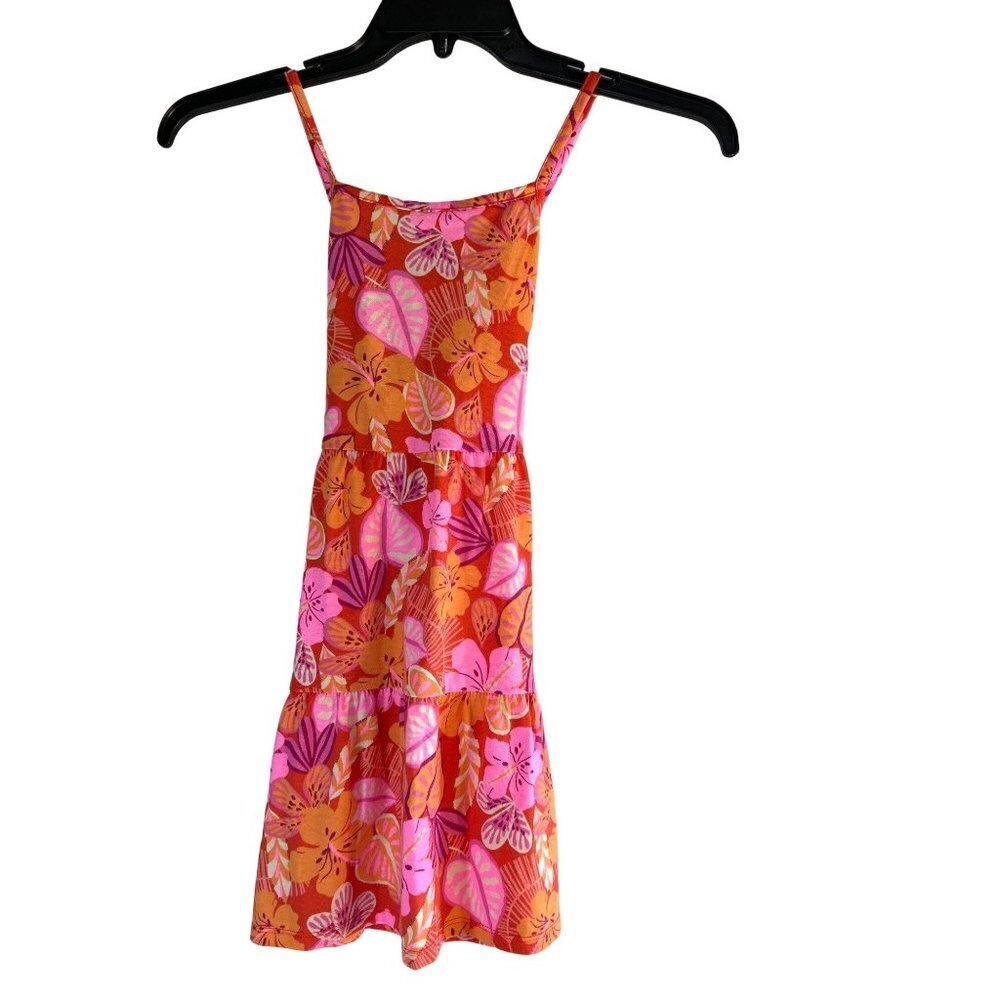 Cat & Jack Girls Sun Dress Multicolored Floral Size M 7/8 NWT